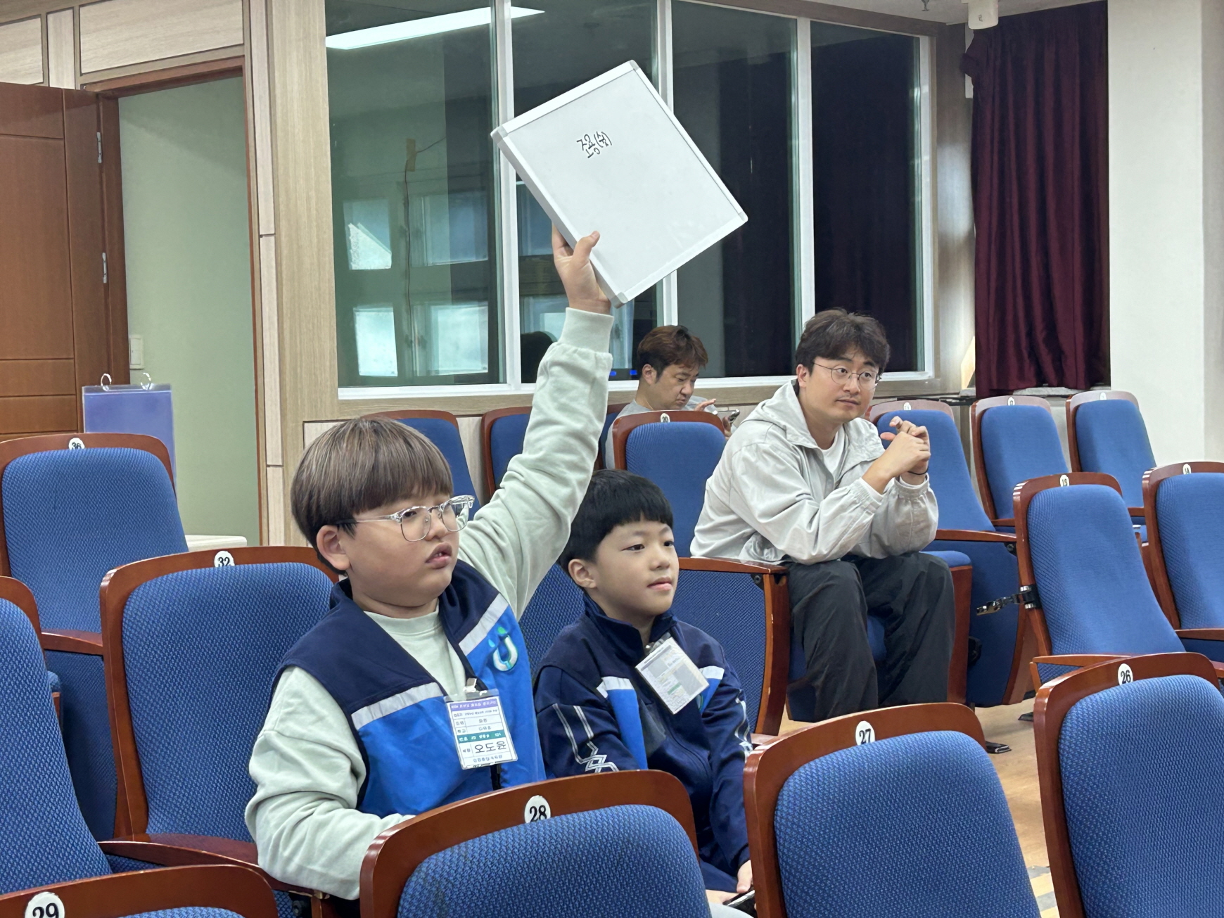 다목초 통일교육 사진